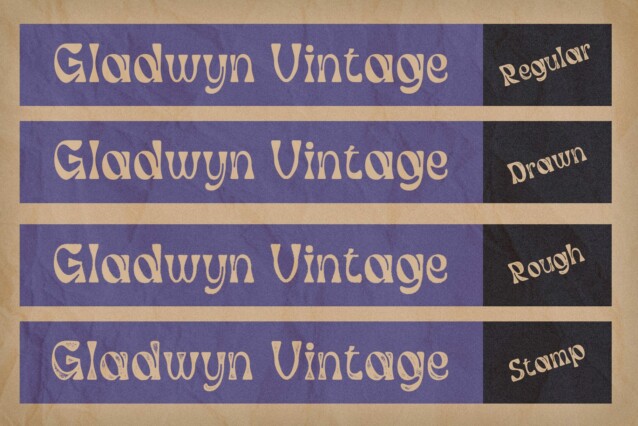 Gladwyn Vintage Demo Stamp