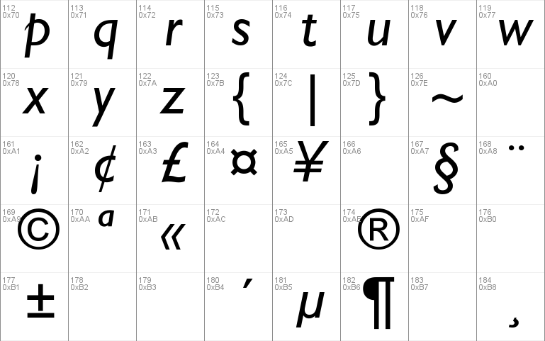 GillSans-Italic