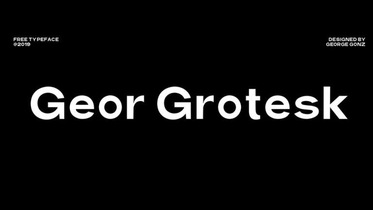 Geor-Grotesk-Bold