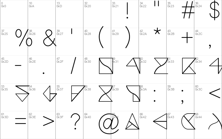 Gibberish Windows font - free for Personal