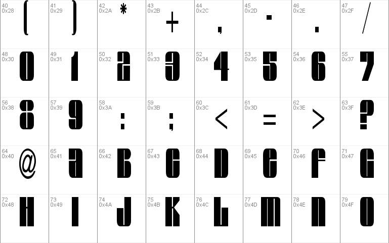 Glaze Extended Condensed