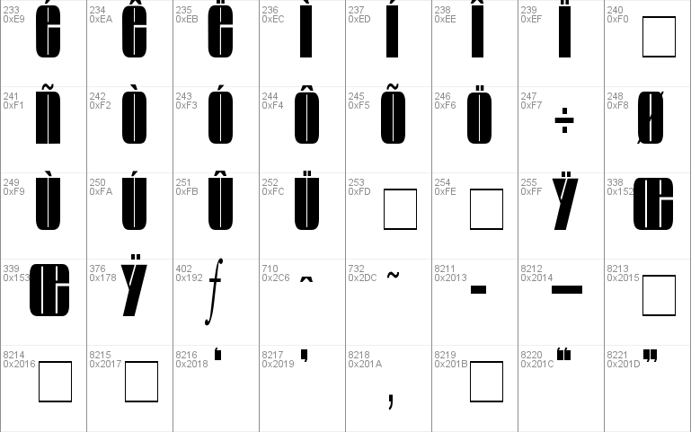 Glaze Extended Condensed