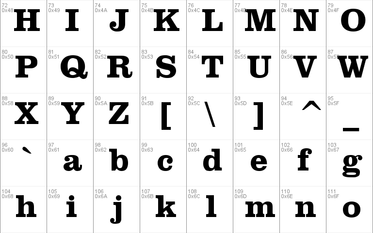 Gettysburg Windows font - free for Personal