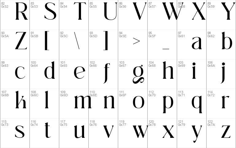 Giarek - Demo Version Windows font - free for Personal