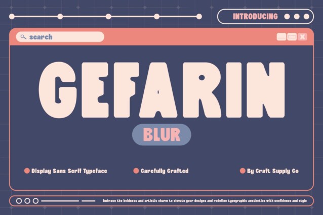 Gefarin Blur Demo