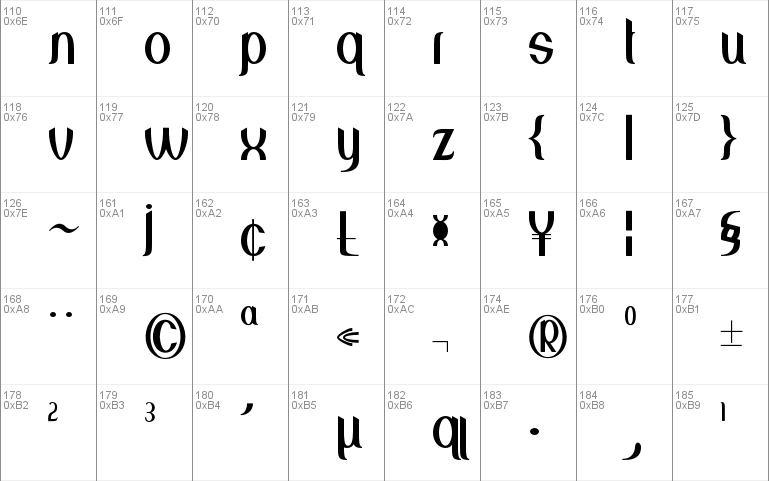 Greenstone Font