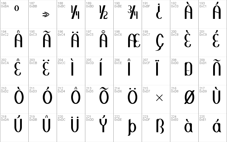 Greenstone Font