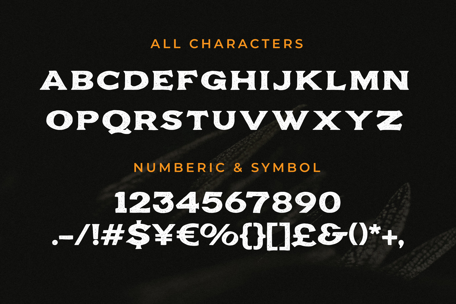 Gesone Font Demo