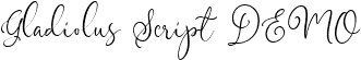 Gladiolus Script DEMO