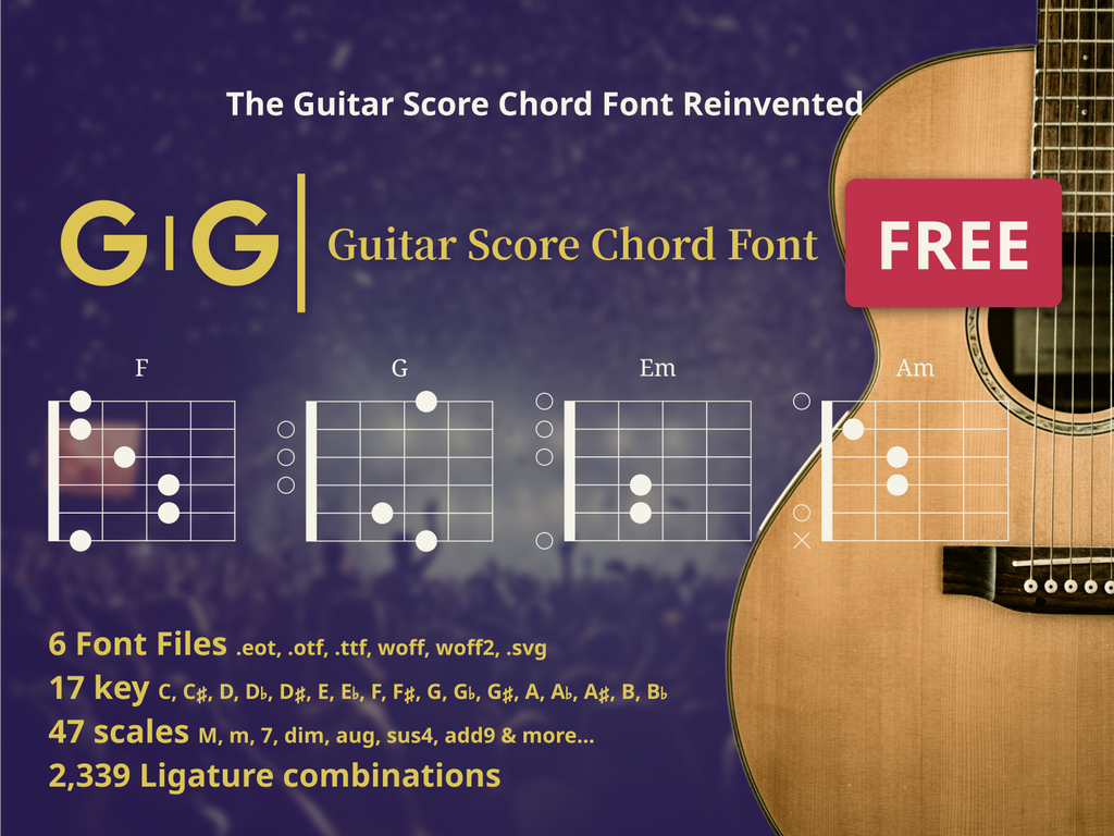 GIGI Guitar Score