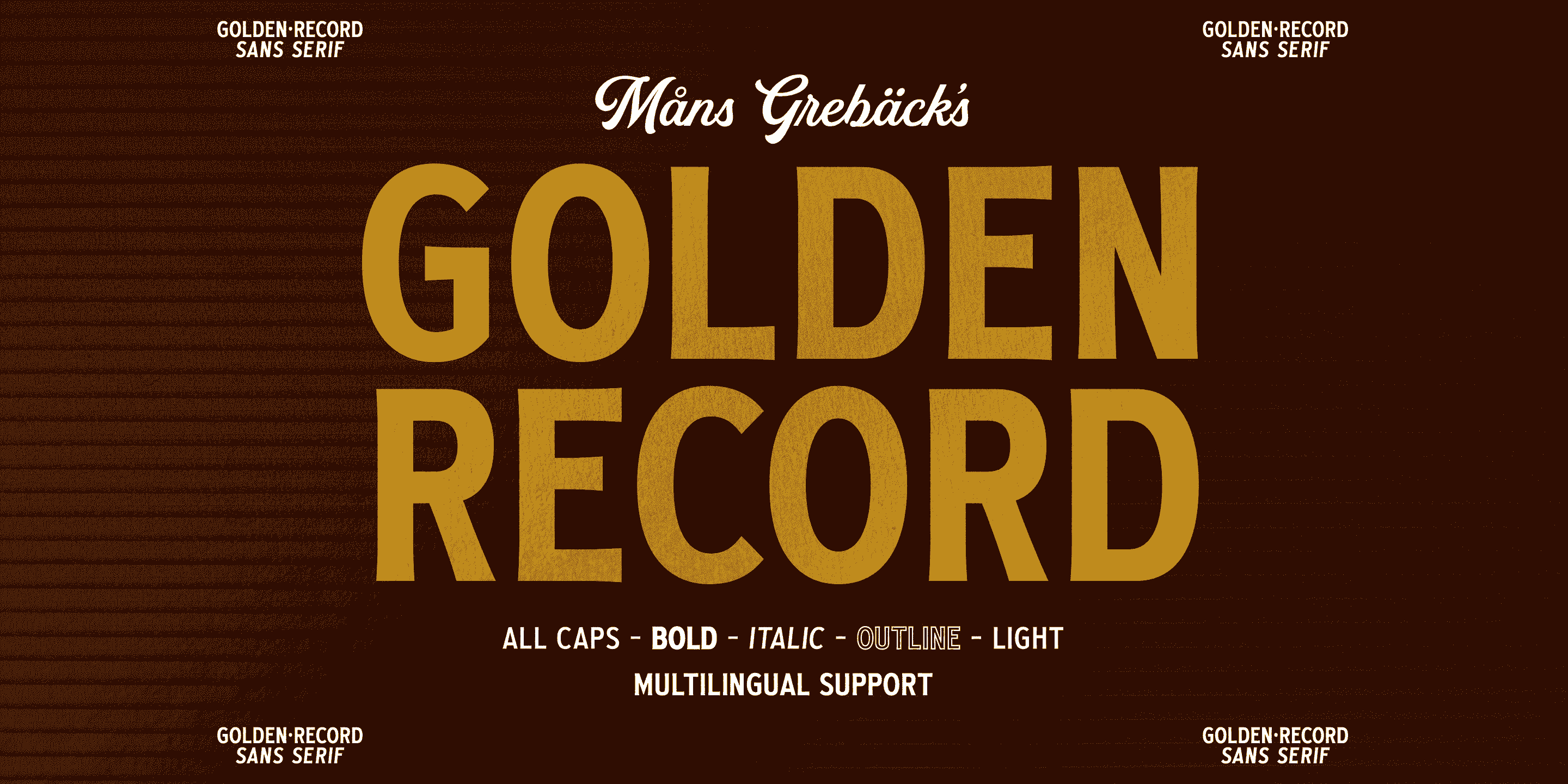 Golden Record Outl PERSONAL