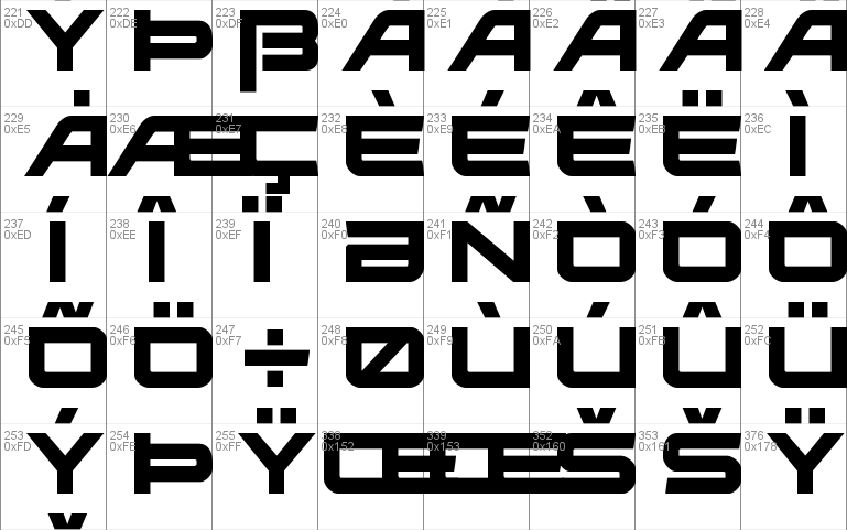 Ghost Clan Laser Regular Font