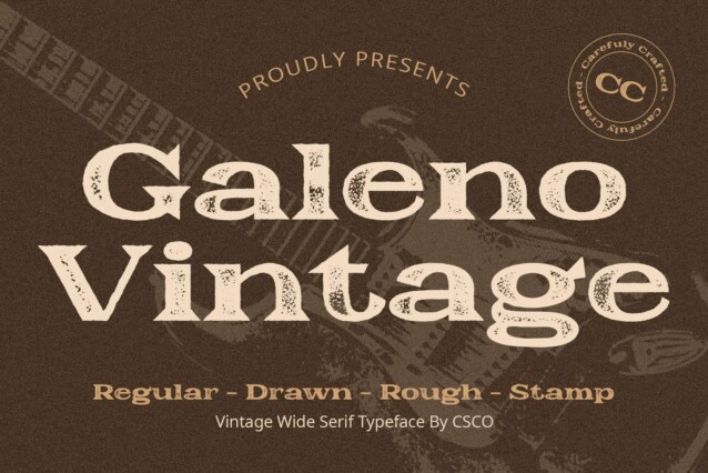 galeno Vintage Demo Stamp