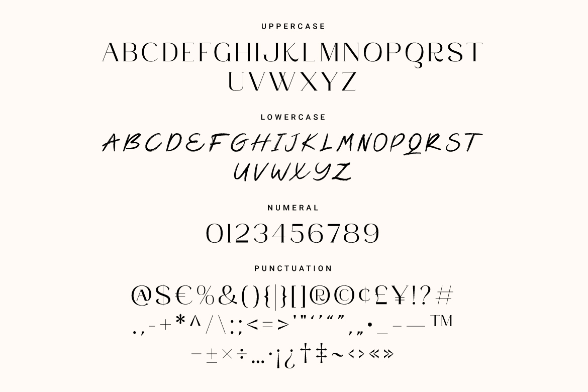 Glemor Typeface