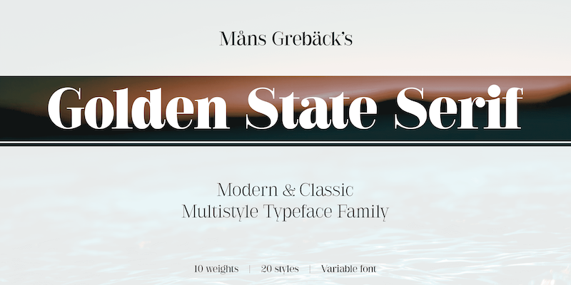 Golden State Serif PERSONAL Black