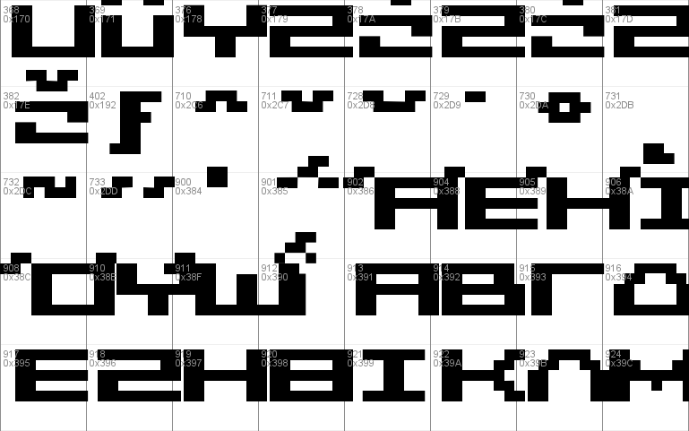 Grixel Acme 5 Wide Font