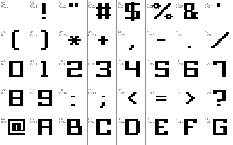 Grixel Acme 9 Regular Font