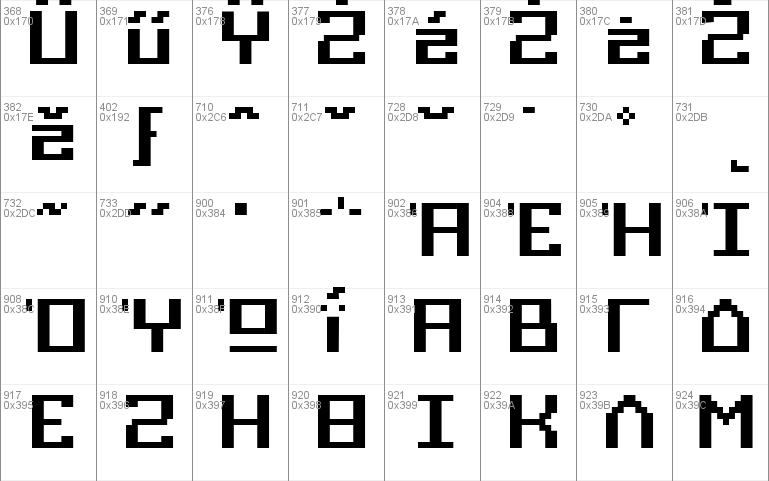 Grixel Acme 9 Regular Font