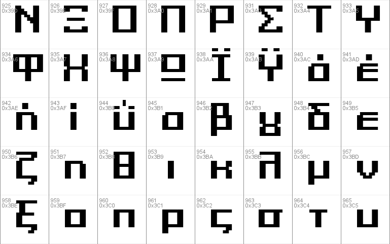 Grixel Acme 9 Regular Font