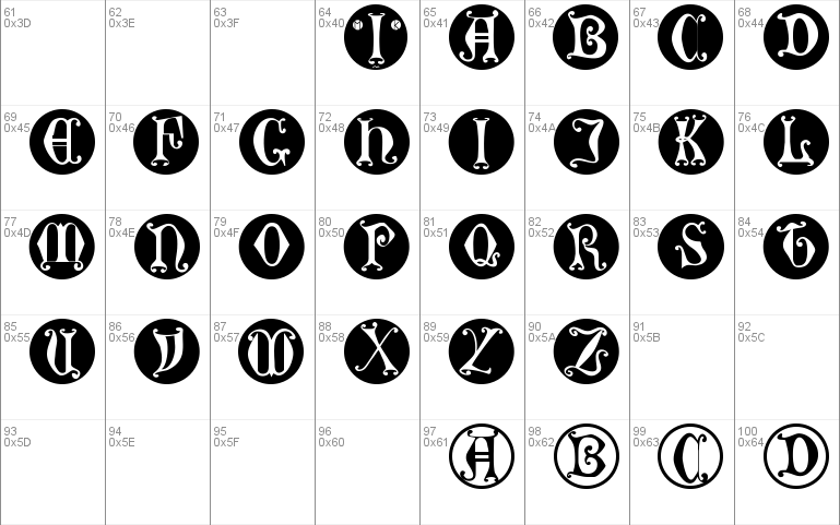 GothicLetters