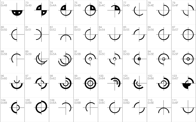 GeometricGlyphs