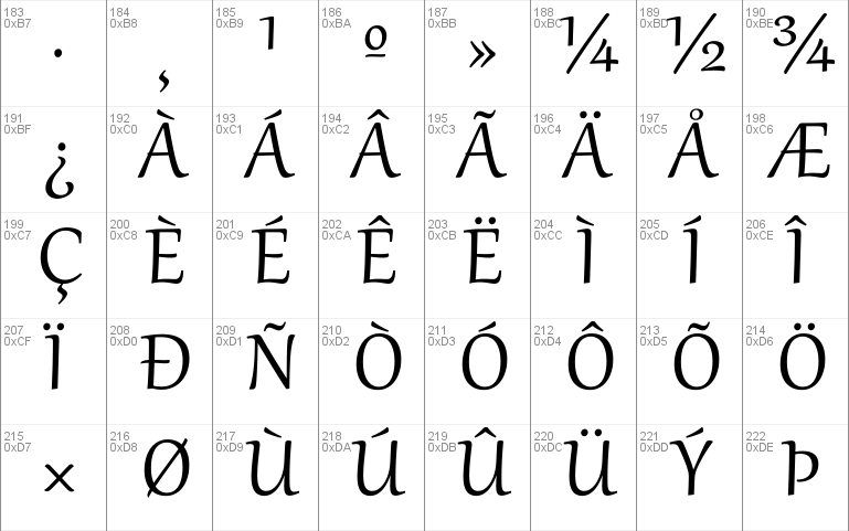 free fonts like gabriola