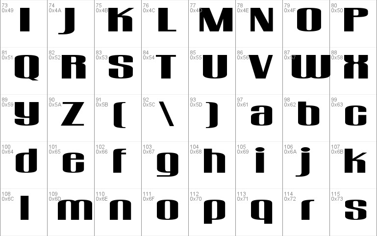 gogo "squat Font