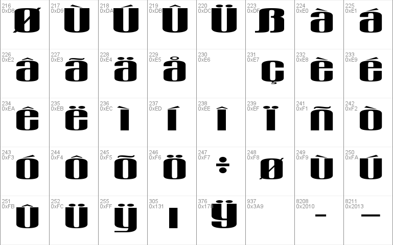 gogo "squat Font