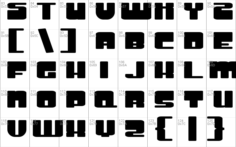 Groove Machine ExpUpright Bold Font