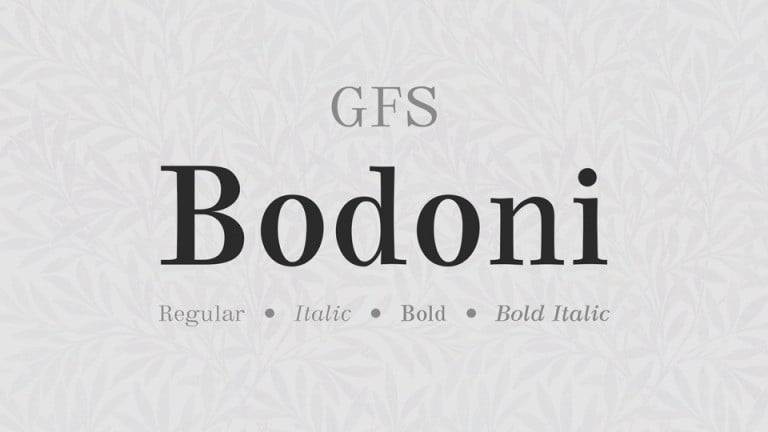 GFS Bodoni
