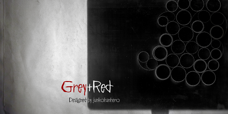 Grey+Red