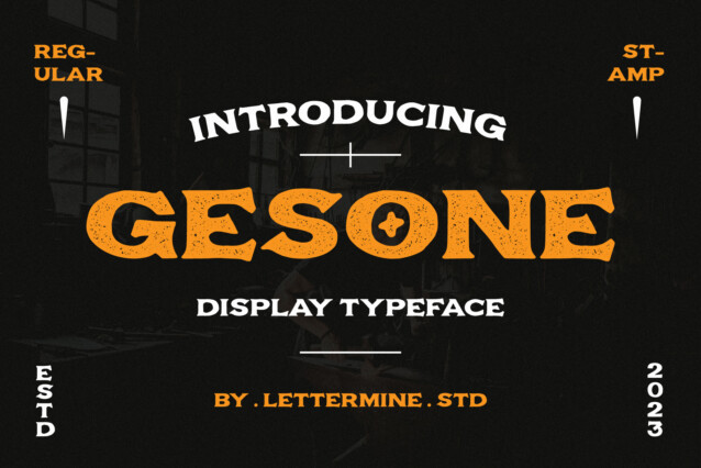 Gesone Font Demo