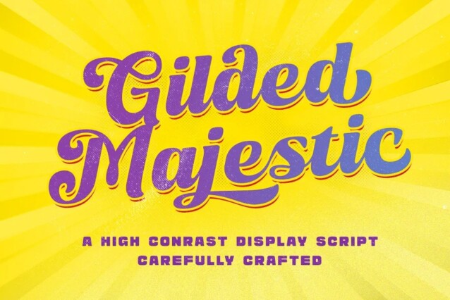 Demo Gilded Majestic Script