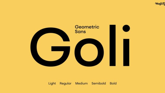 Goli Bold