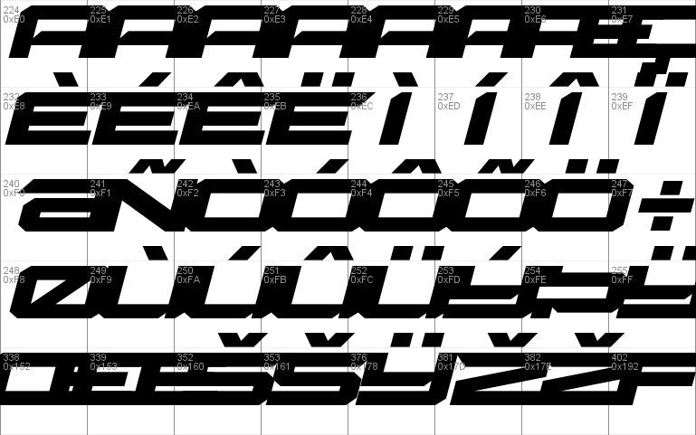 Gypsy Killer Expanded Italic