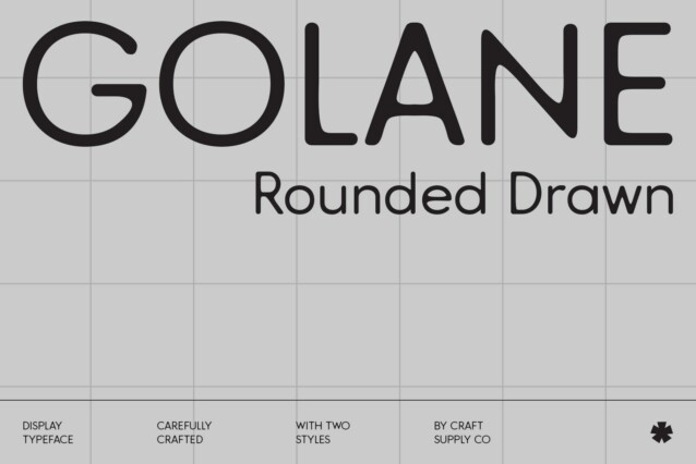 Golane Rounded Drawn Demo