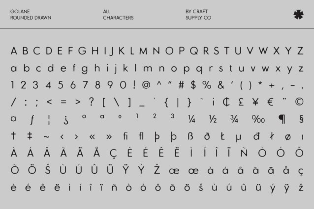 Golane Rounded Drawn Demo