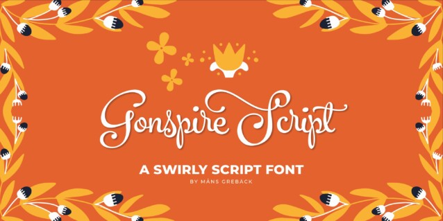 Gonspire Script PERSONAL USE
