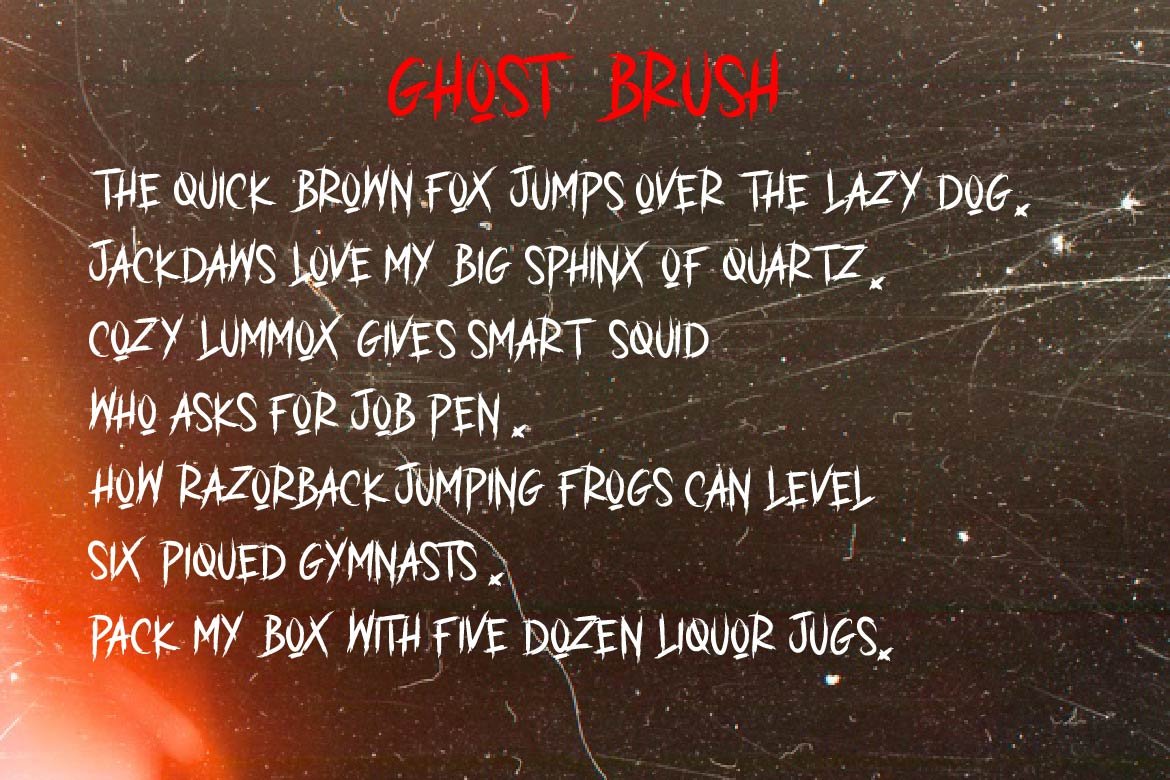 GHOST BRUSH