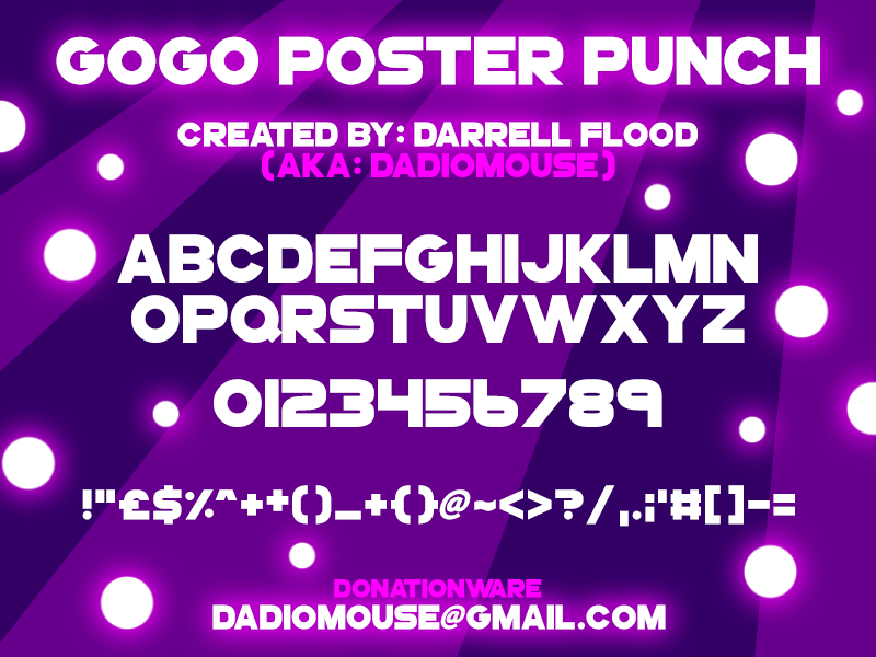 Gogo Poster Punch