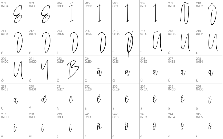 Handwriten Windows font - free for Personal