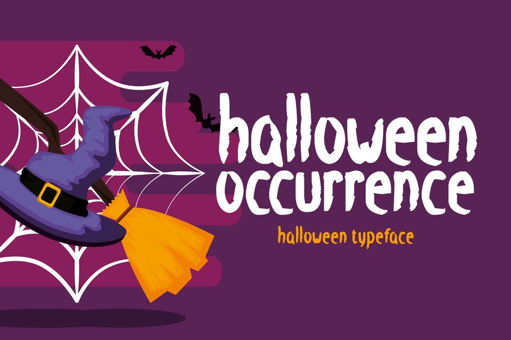 Download Free Halloween Occurrence Font Free For Personal SVG Cut Files
