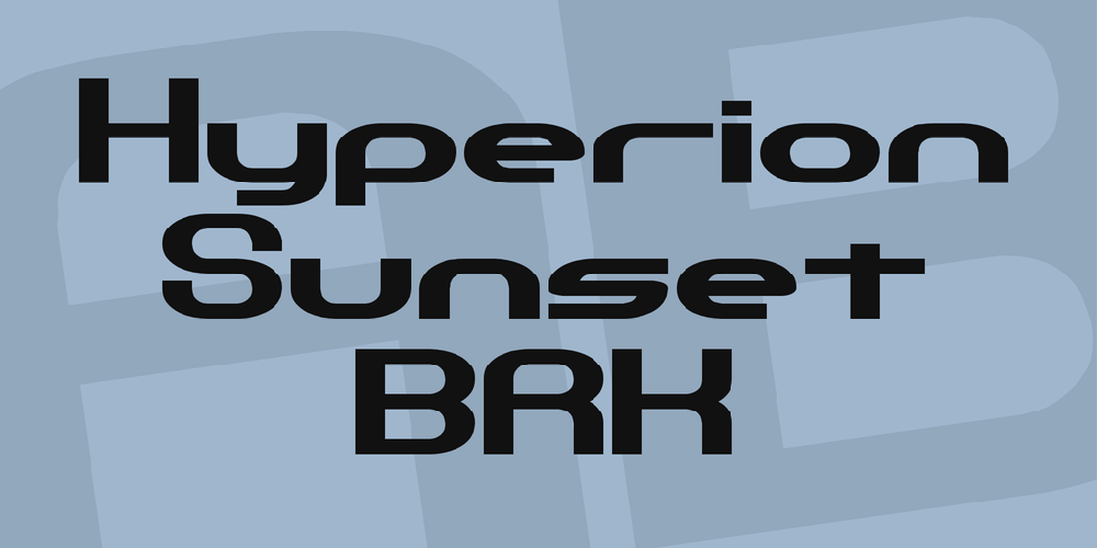 Hyperion Sunset BRK