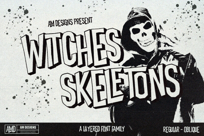 Witches Skeletons