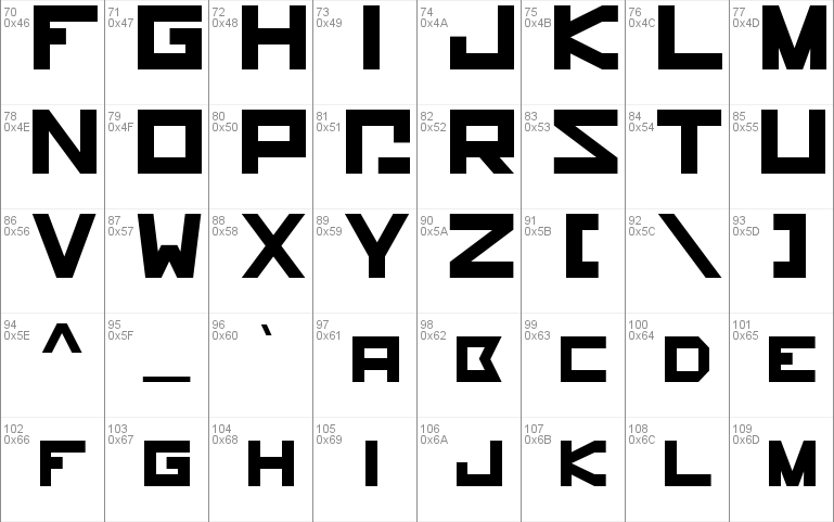 Hammerhead Windows font - free for Personal | Commercial