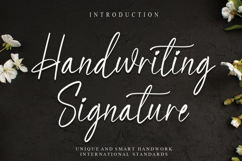 Handwriting Signatur