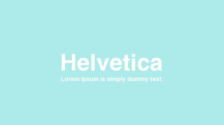 Helvetica