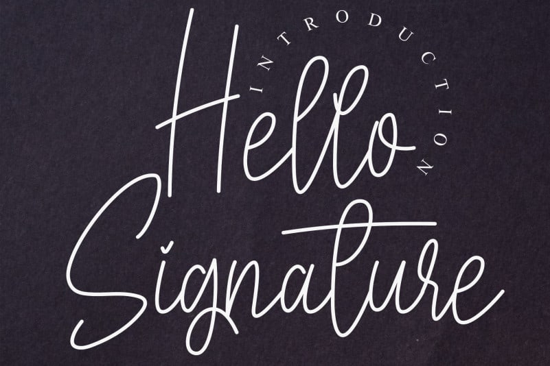 Hello Signature