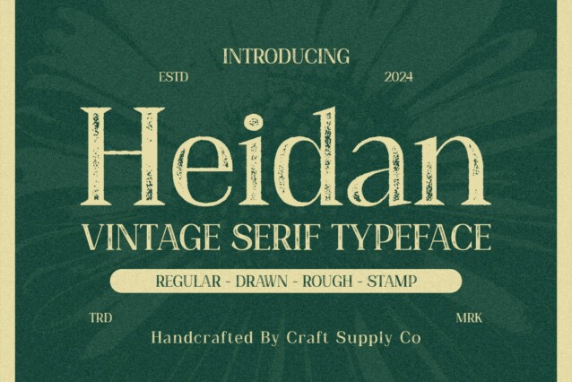 Heidan Vintage Demo Stamp