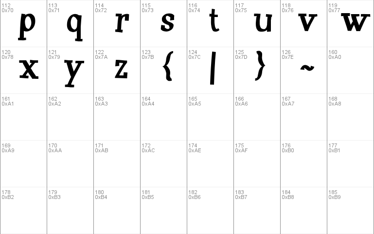 Huxtable Font